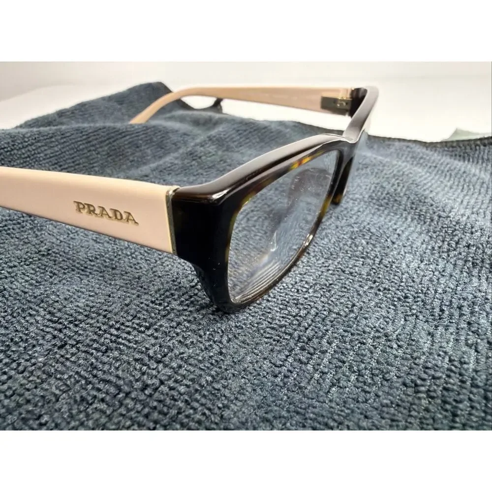 Prada VPR 180 14G-101 Havana Pink Tortoise Women's Eyeglasses Frames 52-18-35